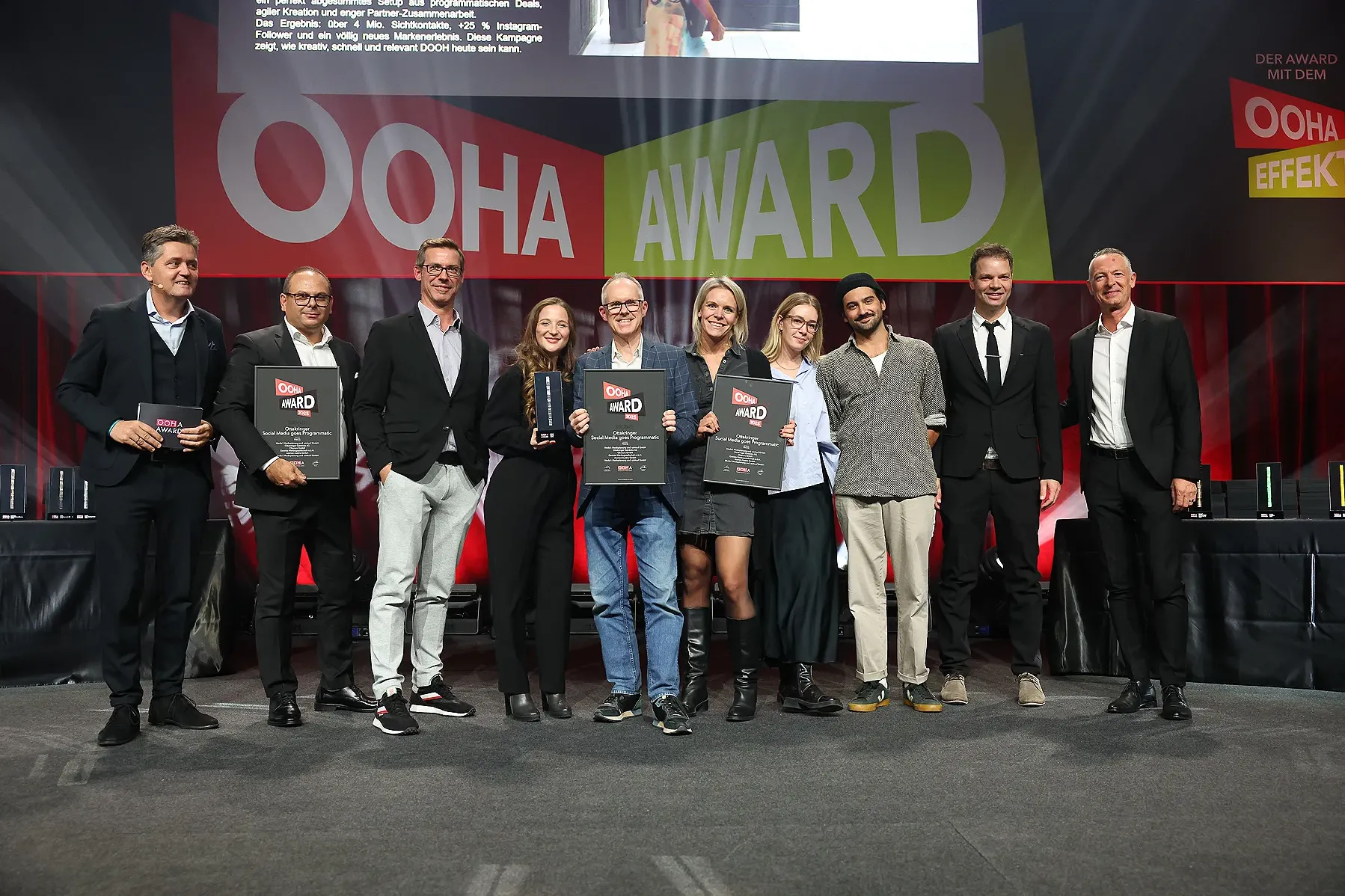 OOHA Award 2025 - Media1 Gewinner des Abends