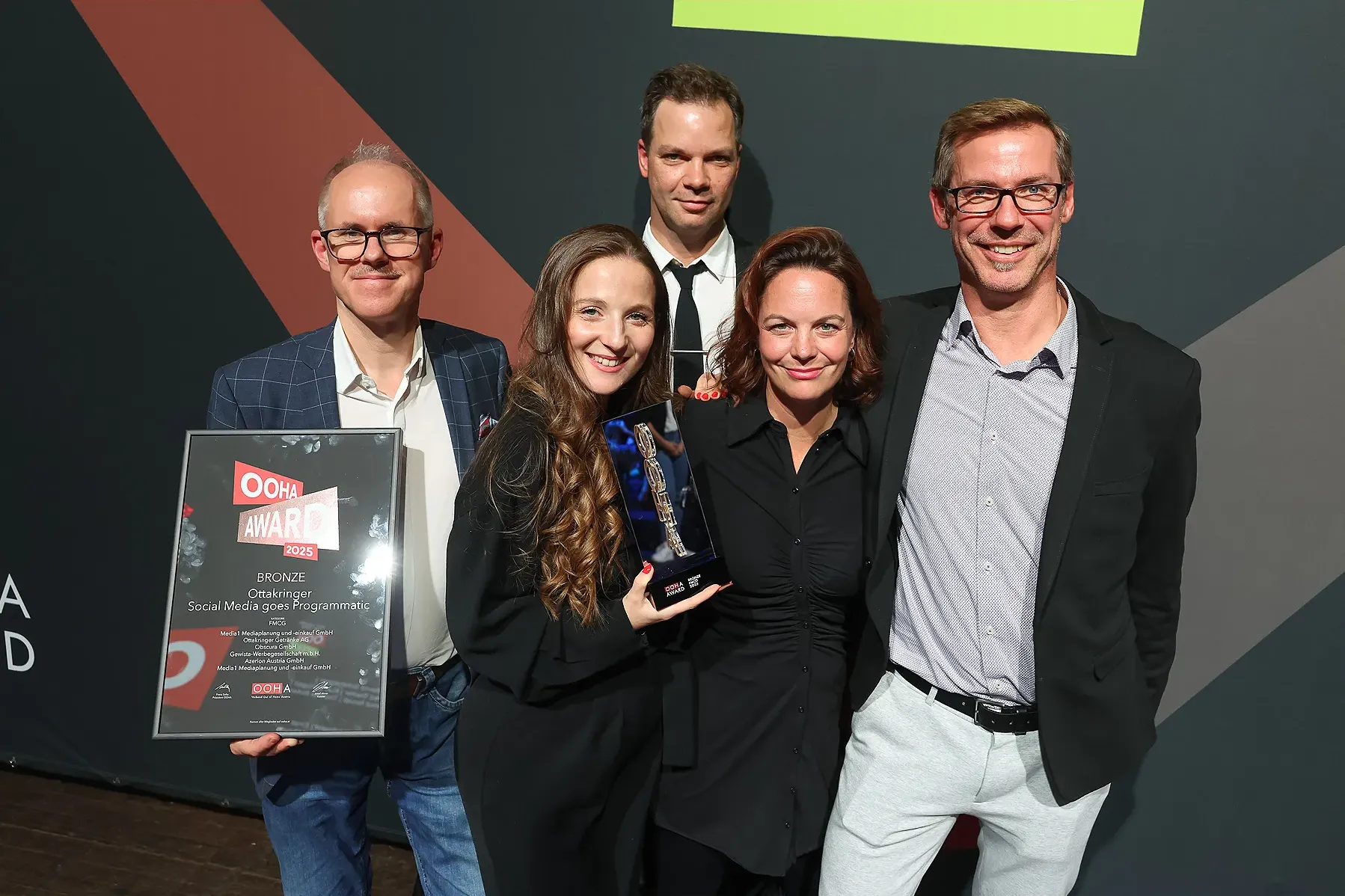OOHA Award 2025 - Media1 Gewinner des Abends